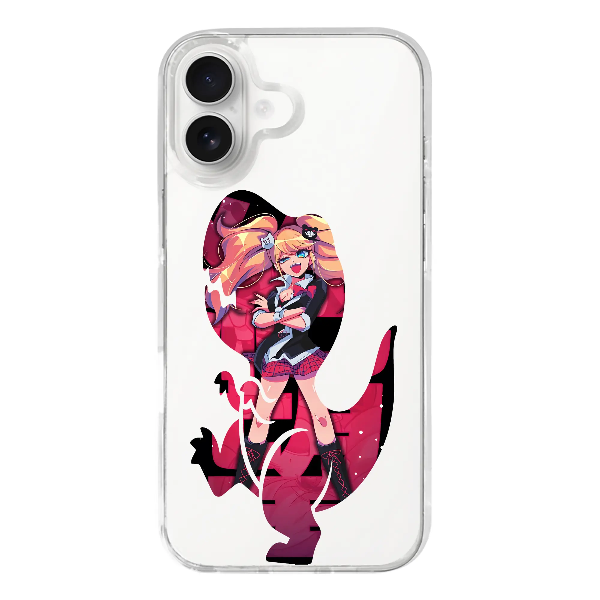 ダンガンロンパ グッズ,江ノ島盾子 - iPhone 17シリーズ 透明スマホケース – 薄型・耐衝撃・精密フィット保護カバー